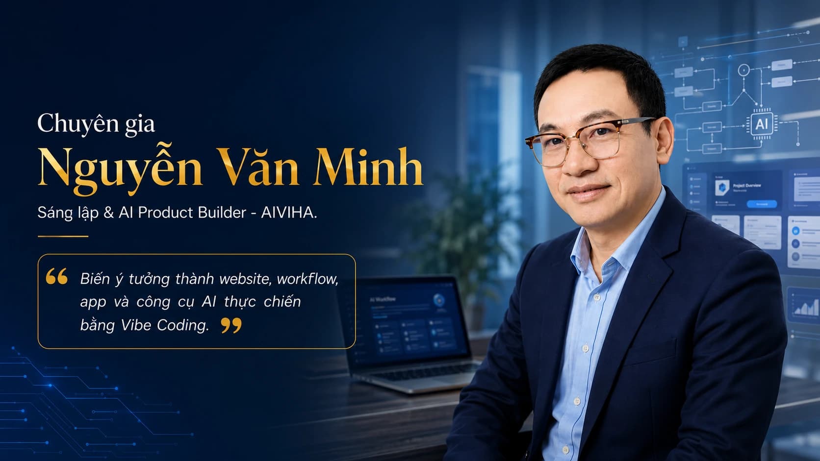 Nguyễn Văn Minh — Người sáng lập AIVIHA.com