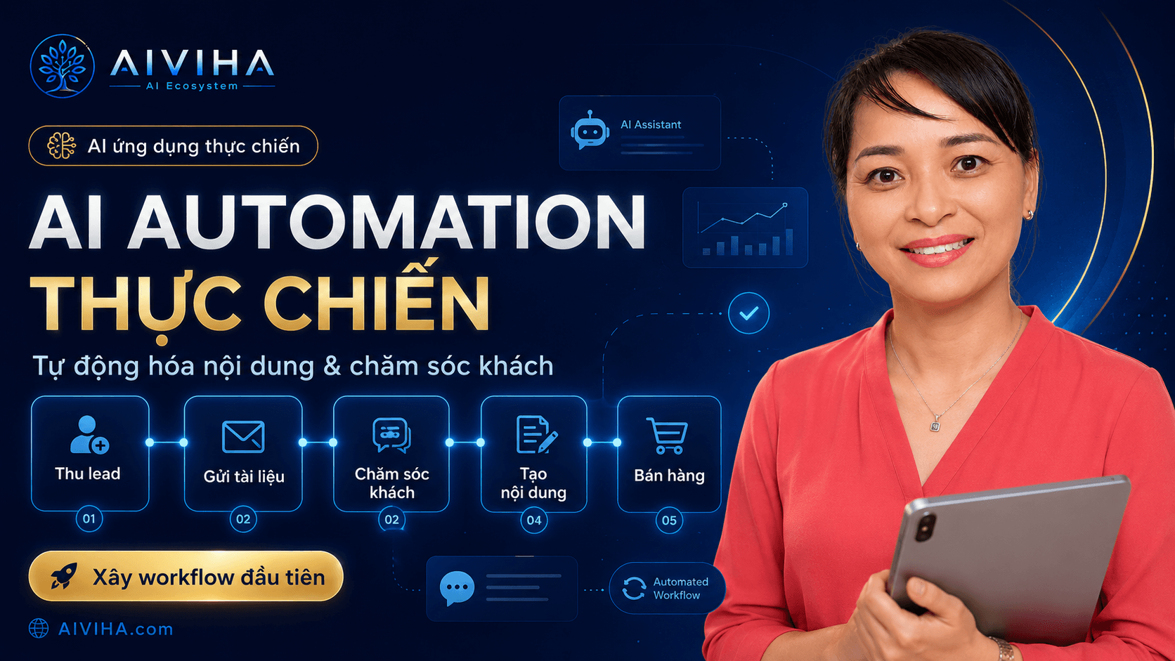 Khóa học AI Automation Thực Chiến