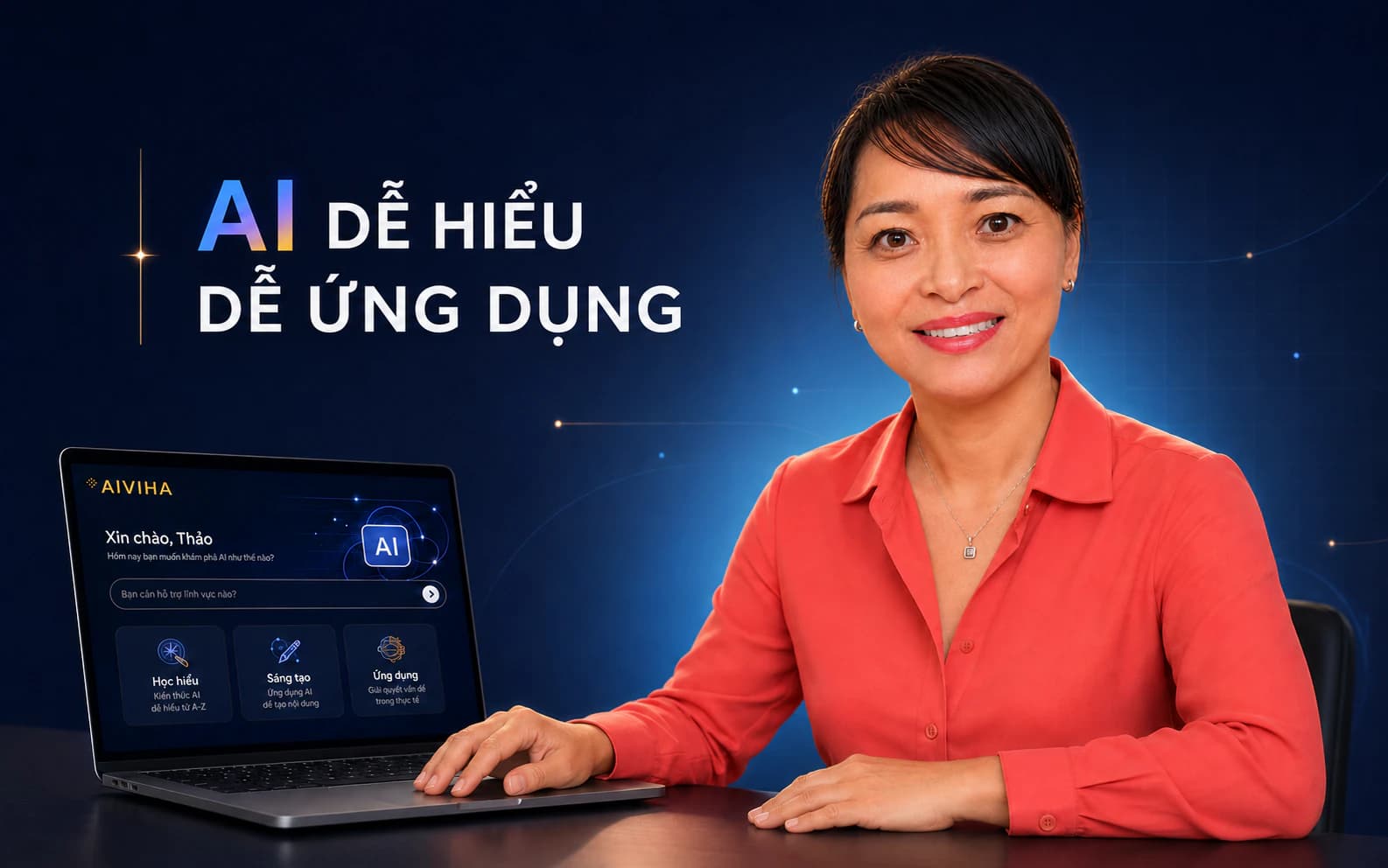 AIVIHA — AI dễ hiểu, dễ ứng dụng cùng chuyên gia Tạ Thị Thúy Thảo