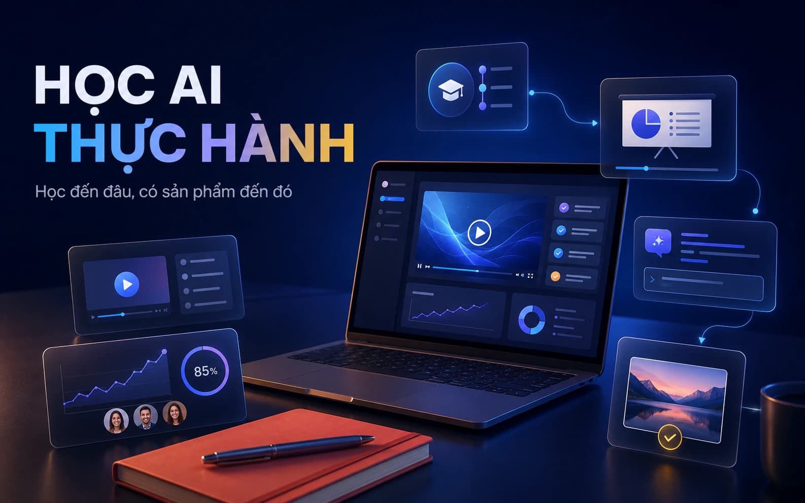 AIVIHA — Ứng dụng AI trong giáo dục và kinh doanh